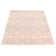 Tapis argenté / rose / crème Salih