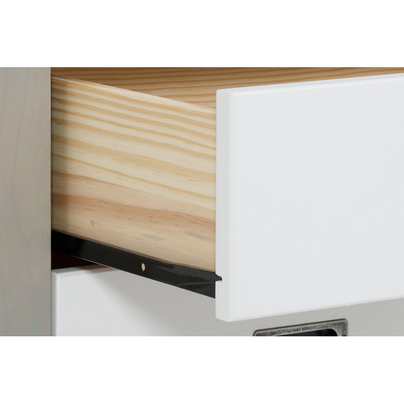 Amari 158cm Solid Wood Sideboard, Silver