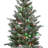 4 ft. Snowy Morgan Spruce Entrance Tree with Twinkly LED Lights