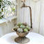 Petits pots de fleurs pour plantes d'intérieur et d'extérieur, pots de fleurs rustiques, pots de fleurs d'extérieur, pots de plantes d'intérieur, design de bain d'oiseaux, décoration de maison et de jardin
