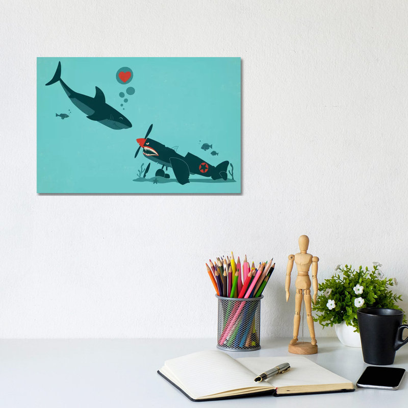 Sea Of Love by Jay Fleck - Wrapped Canvas Print, 20.32 cm H x 30.48 cm W