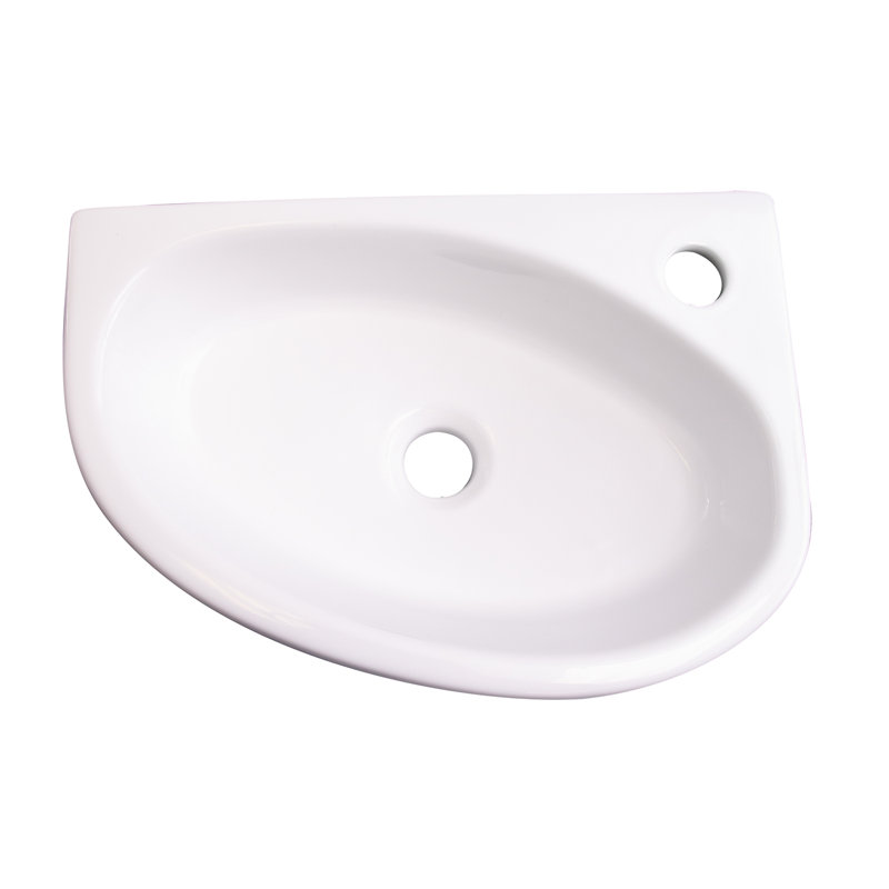 Barclay Alvion 11.5'' White Vitreous China Specialty Bathroom Sink