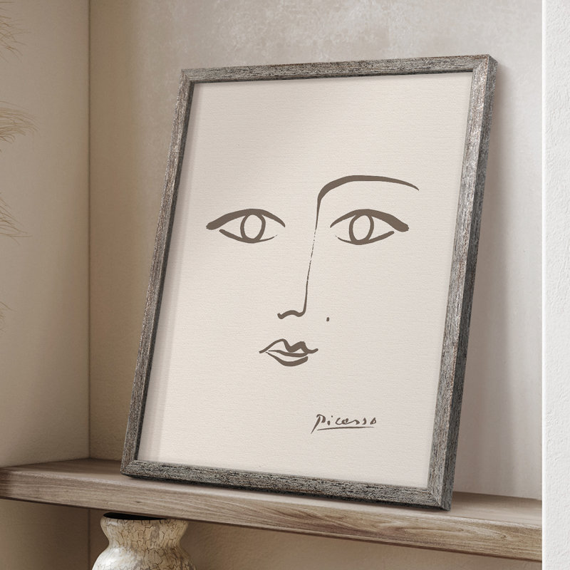 Matisse CCxxxi, reproduction encadrée - bois massif, Argent rétro, H 21 po x l 17 po