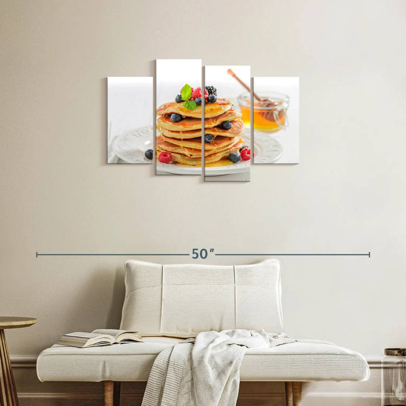 Crêpes au miel et aux baies Yarlin, H 22 po x l 36 po