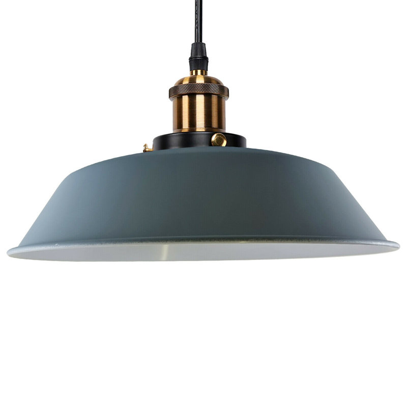 Guidry 1 - Light Black Dome Pendant