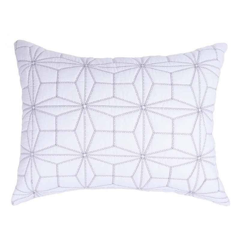 Gerdemie Cotton Blend Sham, White, King