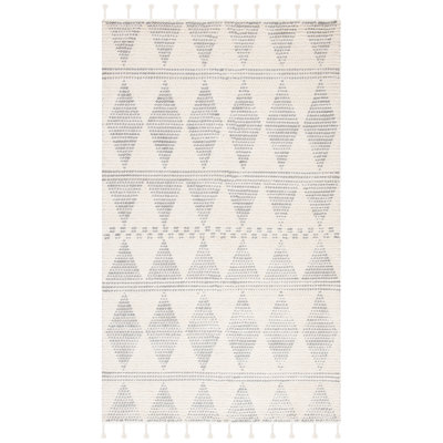 Severson Hand Woven Wool Geometric Rug