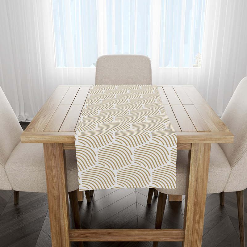 Lyme Geometric Table Runner