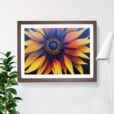 Attractive Sunflower - Framed Print