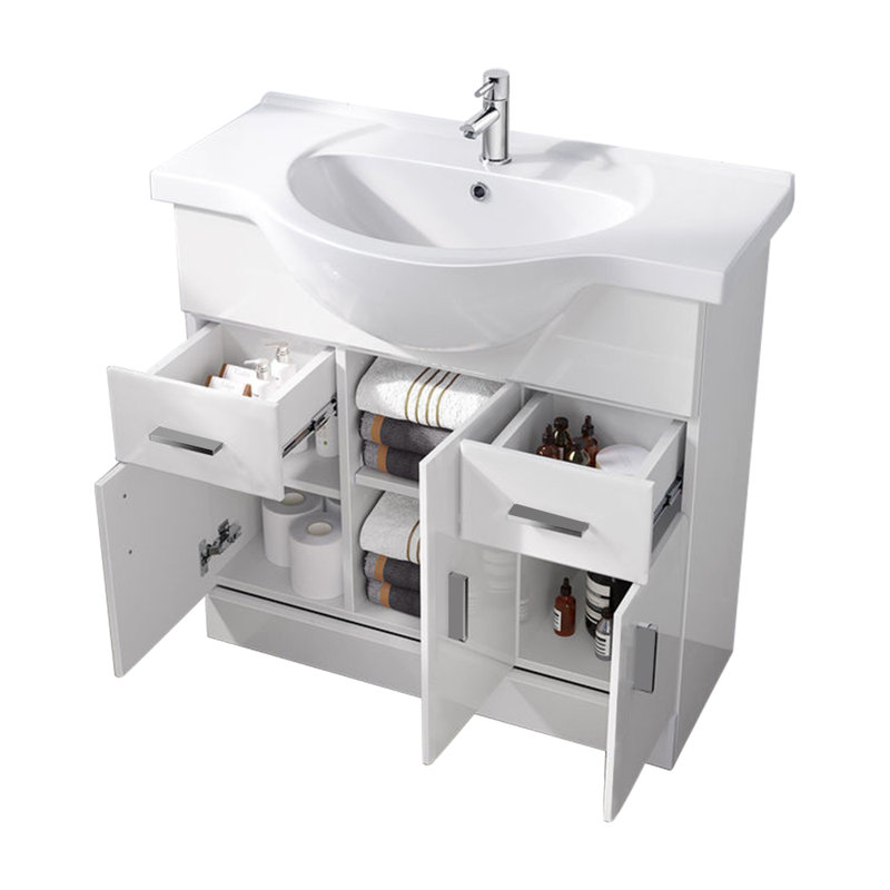 Avasophia 860mm Single Bathroom Vanity with Integrated Ceramic Basin
