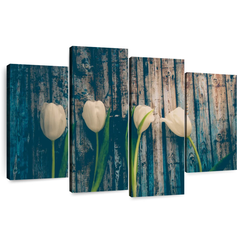 Pristine White Tulips