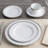 Noritake Whiteridge Platinum Set Of 4 Bread & Butter/Appetizer Plates, 6-1/2"