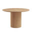Table de salle à manger 47,24 pouces en bois aggloméré pour table de salle à manger ronde Mid-Century