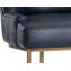 Chaise d'appoint en similicuir 18,5 po H-1313596480