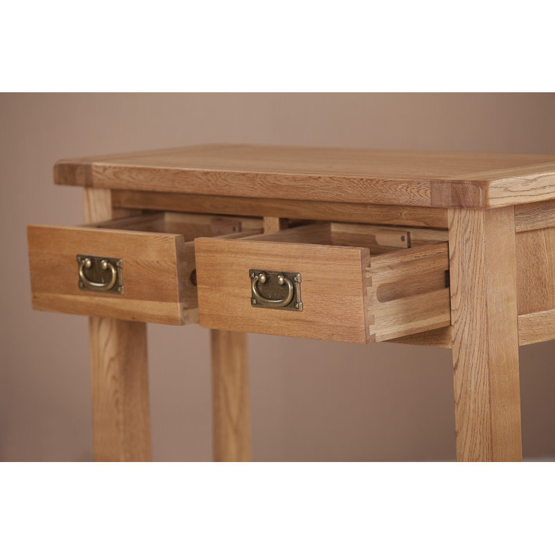 84cm Solid Wood Console Table