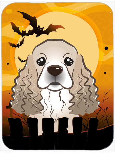 Eila Cocker Spaniel Glass Cutting Board