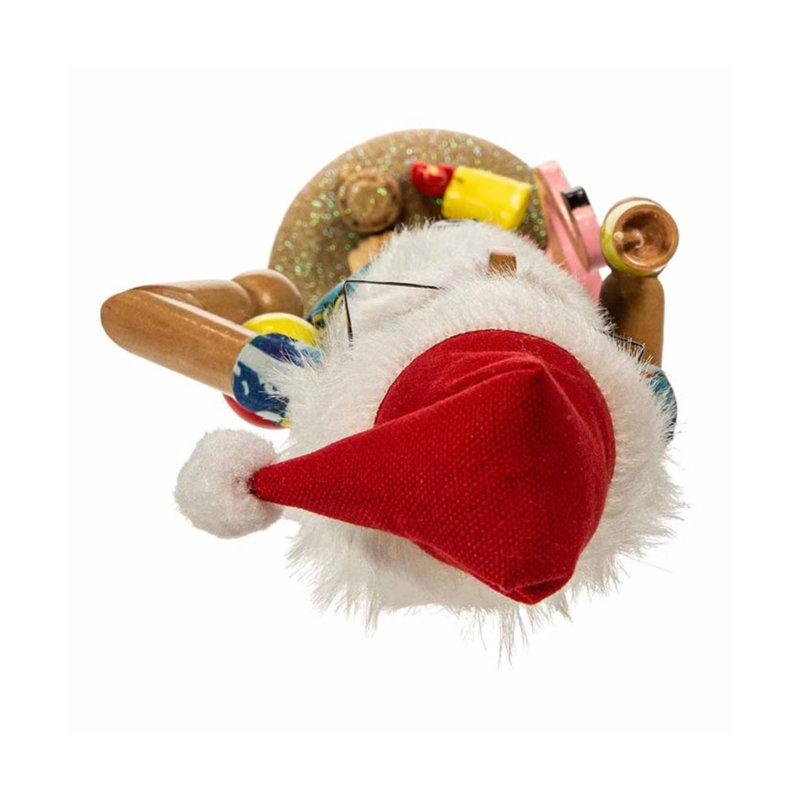 Kurt Adler 15.5-Inch Wooden Beach Santa Nutcracker