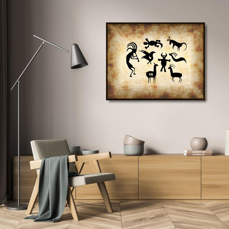 Petroglyph II, H 19 po x l 24 po
