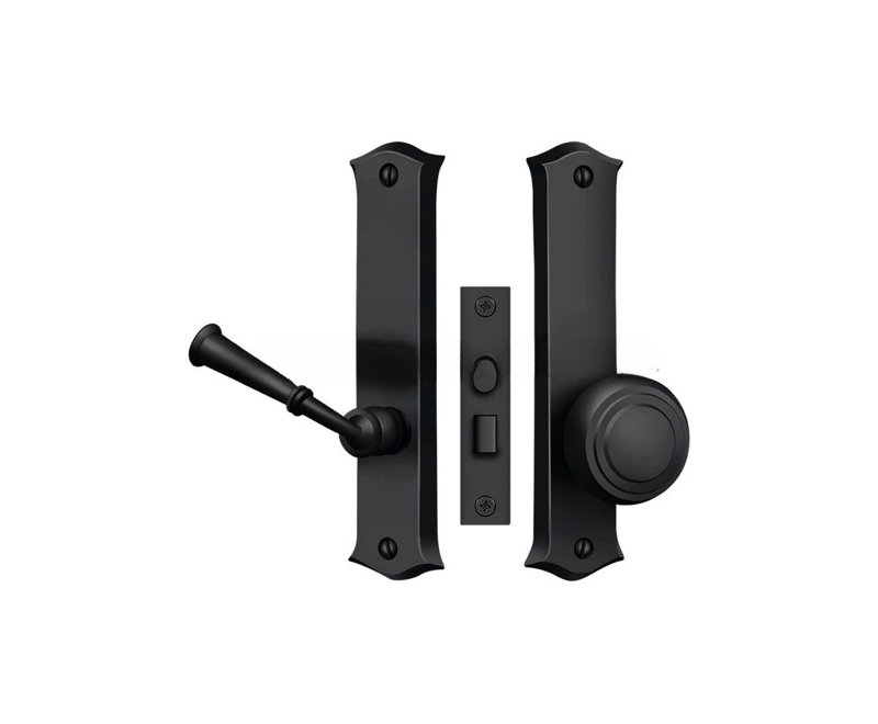 Loquet de porte Deltana SDL688U19, Paint Black