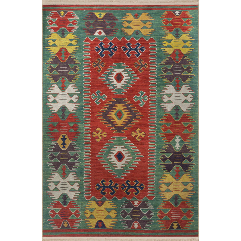 Tapis rectangulaire Villo, Rectangle 2 pi 8 po x 5 pi