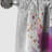 Purple Gold Whispered Abstractions II - Abstract Curtain - Blackout Curtain - 1 Panels-257791119