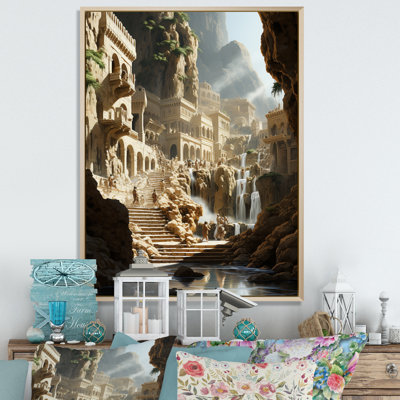 "Datra", art du pèlerinage Hadj IV, reproduction d'art sur toile