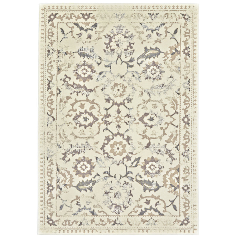 Arnav Performance Oriental Indoor Rug, Rectangle 2'2" x 4'