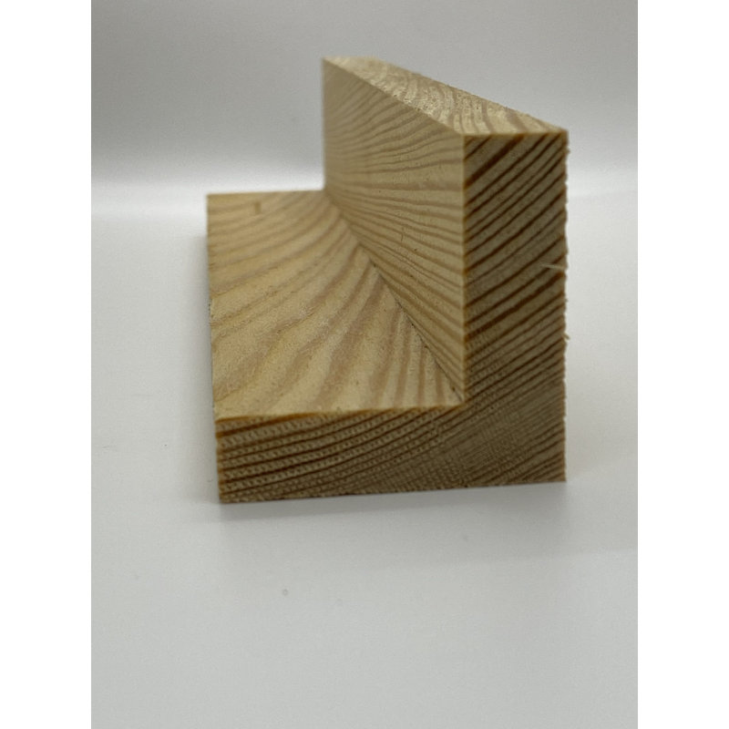 Larch L Corners (L) 4.0M (W) 42Mm (T) 42Mm Pack Of 4 Pieces