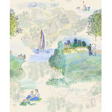 Reve De Paris 33' L x 20.5" W  Wallpaper Roll