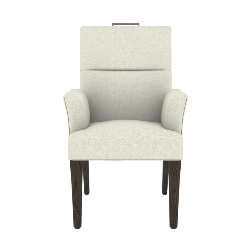 Fauteuil Thom Filicia Home, Chenille Crypton® neige Nomad, La Havane