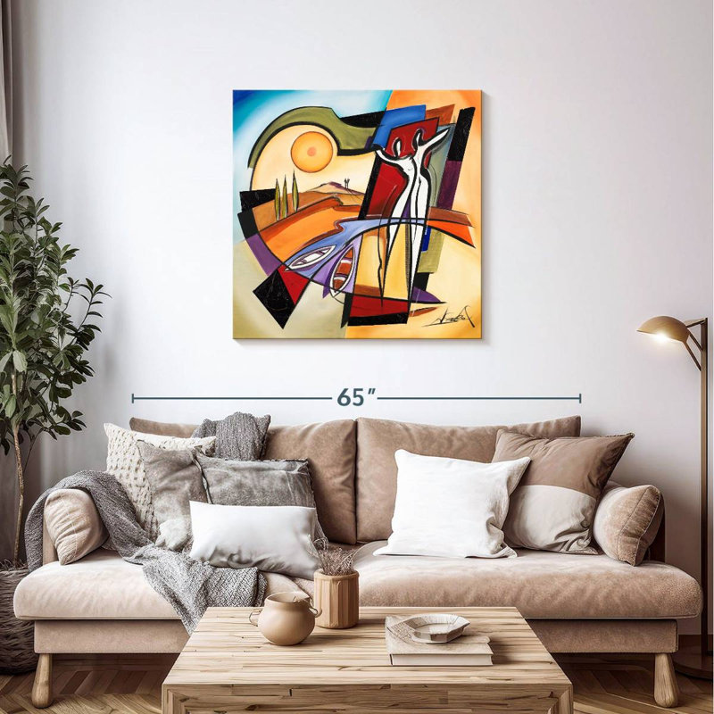 Tuscan Tableau, 36" H x 36" W