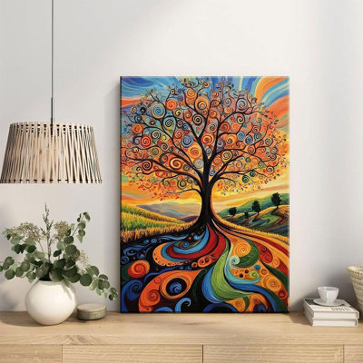 1 Piece Wrapped Canvas Wall Art