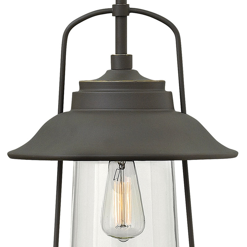 Belden Place One Light Outdoor Hanging Lantern - Vintage Gas Style, Oil Rubbed Bronze