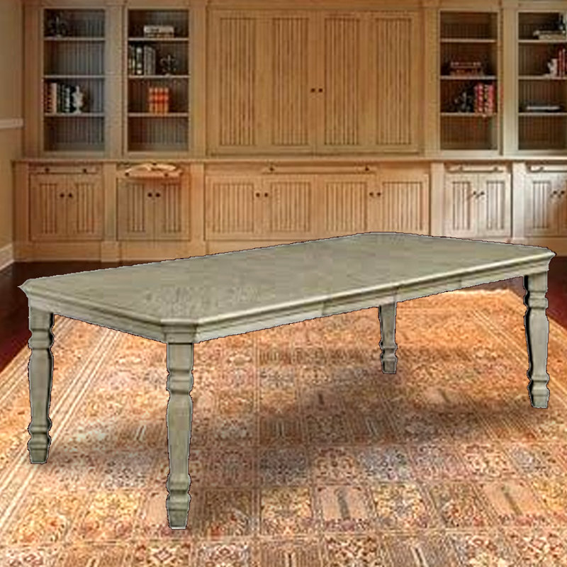 Barrientos Walnut Solid Wood Dining Table