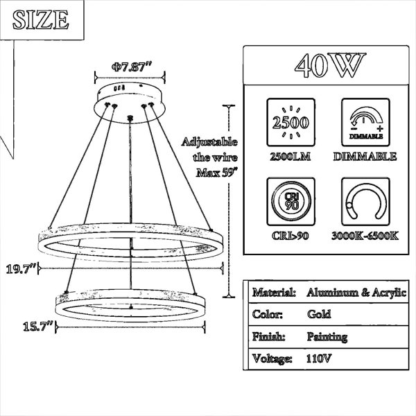 Dimensions du produit