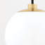 Luminaire suspendu sphérique 1 lumière Luna-1261248845