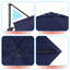 Parasol carré en porte-à-faux 120 po avec base de poids Ritage-2078547241