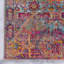 Tapis abstrait jaune / rouge / orange Ector-28473501