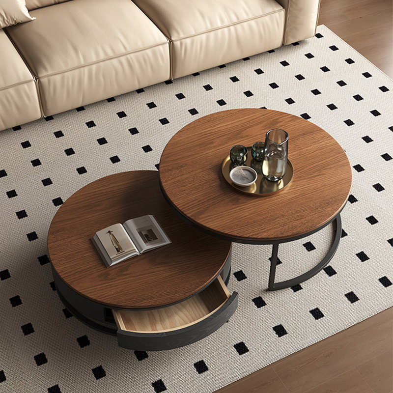 Table basse rétro de style italien