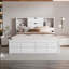Lit plateforme avec rangement 8 têtes de lit Brackney-1404592744-1404592745