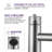 Valle Single-Hole Single-handle Bathroom Faucet-29547849