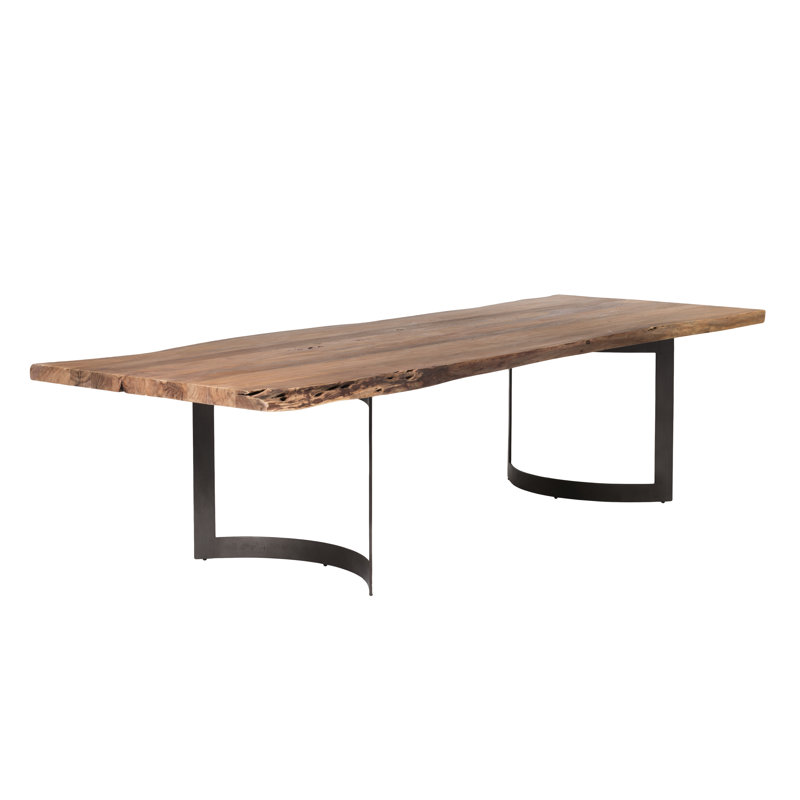 Kenmore Dining Table, Brown, 118" L x 40" W
