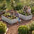 Galvanized Raised Garden Bed With Gloves-2022981674-2022981676