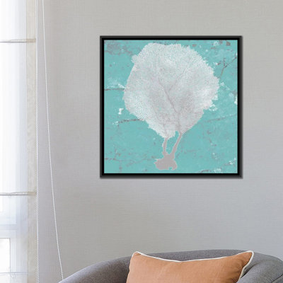 « graphic sea fan ii », impression sur toile