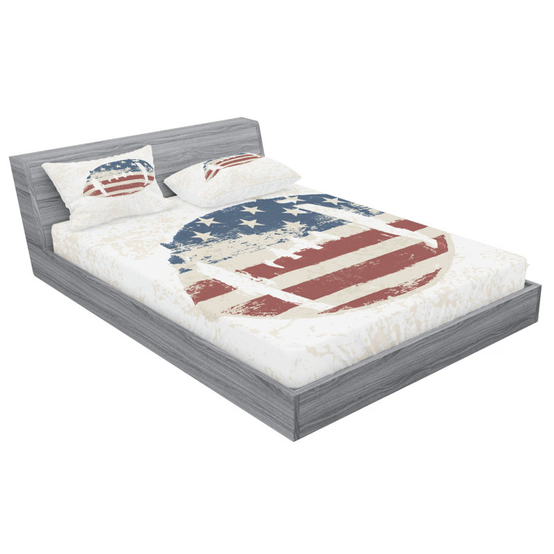 Microfiber Sheet Set, Queen Sheet Set with Fitted Sheet