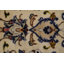 Tapis oriental crème unique 7 x 10 Rashan