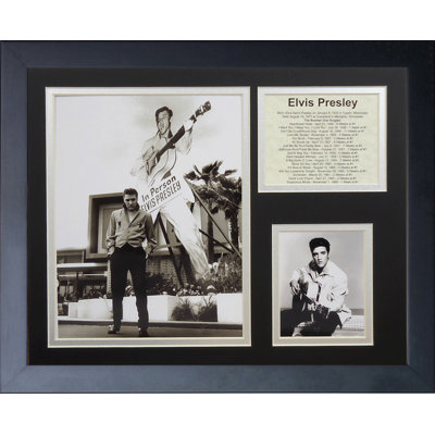 Elvis Presley in Person Framed Memorabili