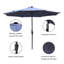 118'' Lighted Tilt Market Umbrella-71480644