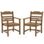 2 chaises de patio pour le patio, hanches, texture de grain de bois pour la cour de la piscine, construction stable et sécurisée, 2 pièces taupe avec, hanches fabriquées, protégées, colorées-1340935817