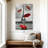 Masam Pop Red Paris Umbrellas